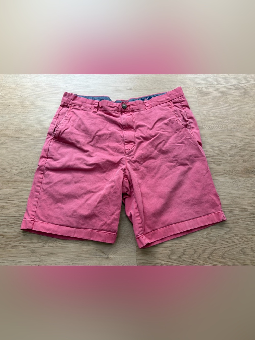 Vineyard Vines Breaker short Flat Front Shorts Men’s 35 Pink